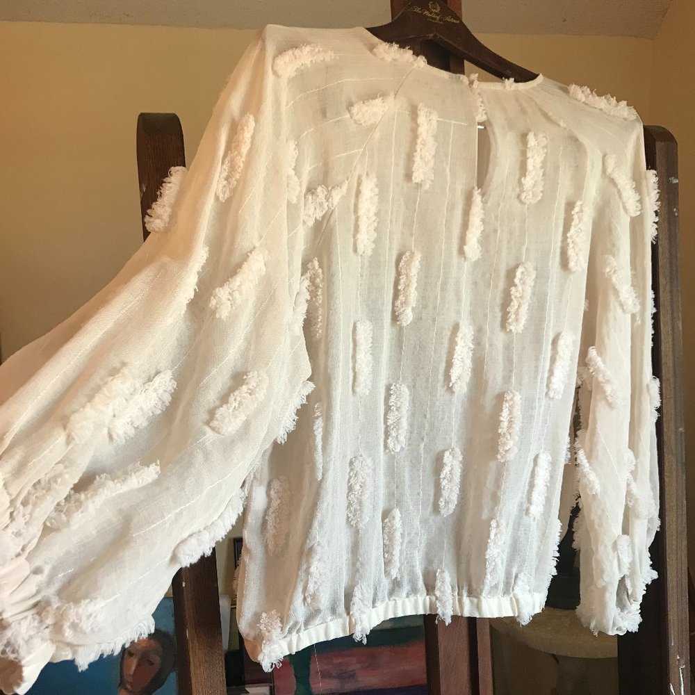 NWT ZARA Textured Blouse
